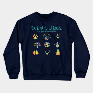 Be Kind to all- Rainbow Crewneck Sweatshirt